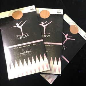 Revolution Dancewear Womens Tights (3) mediums